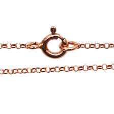 whole rose gold plated sterling