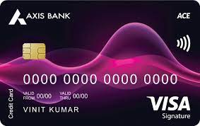 Maybe you would like to learn more about one of these? Axis Bank Launches Ace Credit Card In Collaboration With Google Pay And Visa
