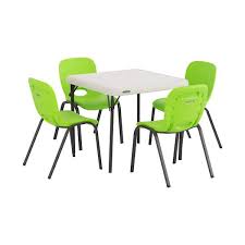almond children s table and chair set