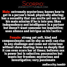 Cancer plus scorpio is a promising match between two water signs that feel their way around. Do Scorpios Love Cancers