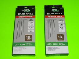 2 grip fast brad nails 2400 total 18