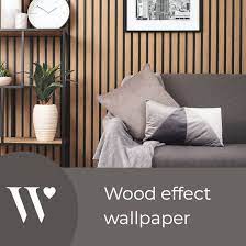 Wood Effect Wallpaper Wood Paneling