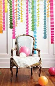 diy party decorations streamer party