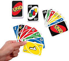 Play deck of cards with friends! Amazon Com Mattel Games Uno Classic Card Game Multi 8 X 3 3 4 X 81 100 In 42003 Toys Games