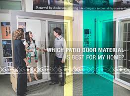 Which Patio Door Material Is Best For