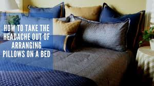 Bed Pillow Arranging