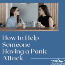 how to help someone having a panic