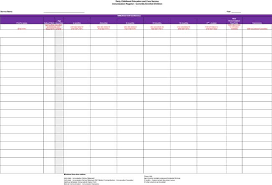 Immunization Record Templates And Samples