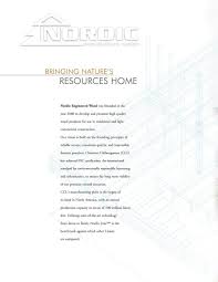 Nordic Engineered Wood Residential Design Construction Guide