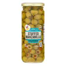 brand manzanilla olives stuffed
