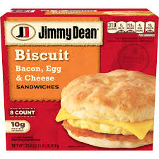 jimmy dean biscuit 8 ct bacon meijer