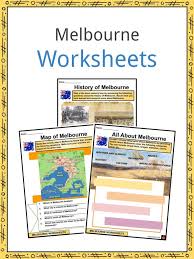 The state capital, melbourne, is the second largest city of australia with a population of around 4 million and lies at the northern end of port phillip bay, victoria's largest natural harbour. Melbourne Facts Worksheets History Geography Climate For Kids