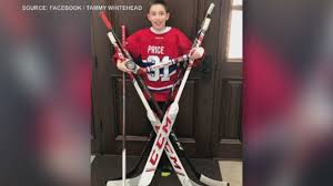 Habs goaltender carey price and his wife angela have welcomed their first child into the world. Carey Price Surprises 11 Year Old Brantford Boy Who Lost Mom To Cancer At Nhl Awards Ctv News