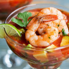 coctel de camarones mexican shrimp