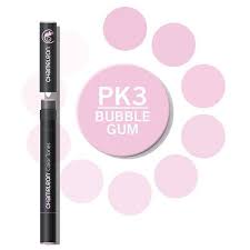 chameleon pen bubble gum pk3