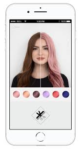 3d ar hair color simulation app
