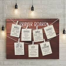 Prayer Board Inspirational Wall Art