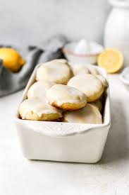 Best ever chewy lemon sugar cookies fixed on fresh. Glazed Lemon Cookies Soft Two Peas Their Pod