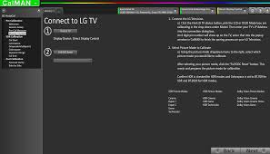 When i go to settings>bluetooth and other devices i can see (in order to stream your computer's media files to your lg smart tv, you'll need to connect both the tv and the computer to the same home network). Calman Home For Lg Walkthrough