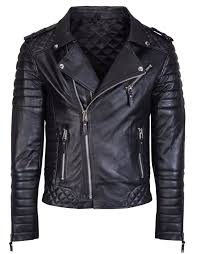 Men S Real Lambskin Leather Jacket Slim