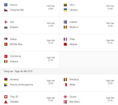 Theo lịch thi đấu euro ban đầu thì vòng chung kết diễn ra từ 12/6 đến 12/7/2020. Lá»ch Thi Ä'áº¥u Vong Loáº¡i Euro 2020 Má»i Nháº¥t Tá»'i 7 9 Va Ngay 8 9 Thá»i Ä'áº¡i
