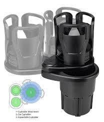 Chargeworx Expandable Multi-function Car Cup Holder for Most Cell Phones Black CHA-CX9716BK - Best Buy