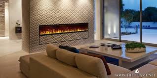 Flame Electric Fireplace Endless Tunnel