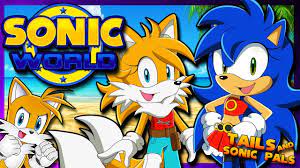 Sonica and Tailsko Play Sonic World (FT Tails) Female Sonic Verse - YouTube