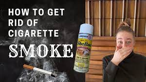 how to eliminate cigarette smoke from