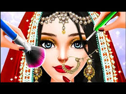 indian wedding royal bridal makeup game