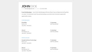 Web designers best apply with an online application. Free Html Resume Template Dev Community