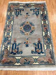 chinese art deco oriental rug