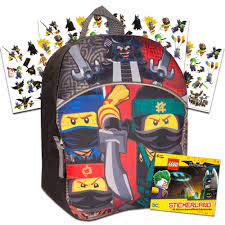 Lego Ninjago Toddler Preschool Backpack Bundle -- 11 Inch Mini Backpack  with Stickers (School Supplies)- Buy Online in Bolivia at Desertcart -  112245575.