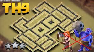 Maybe you would like to learn more about one of these? Clash Of Clan Town Hall 9 War Base Town Hall 9 Anti 2 Star War Base By Clasher S