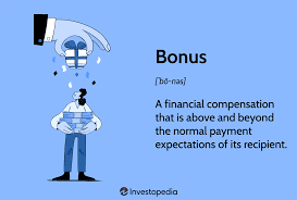 bonus definition diffe types and