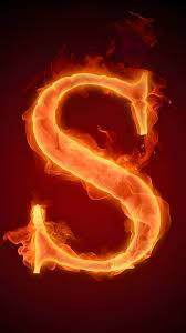 s name wala fire design alphabet hd