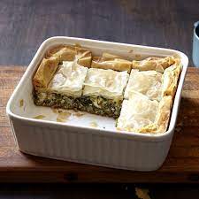 spanakopita greek spinach pie recipe