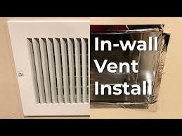 Wall Vent For Easy Diy Hvac Ductwork