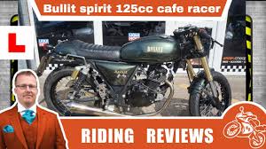 bullit spirit 125cc cafe racer review