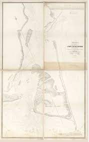 Amazon Com 1839 Map A Chart Of The Entrance Of Cape Fear