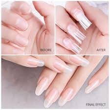 fiber gl nail extension for uv gel