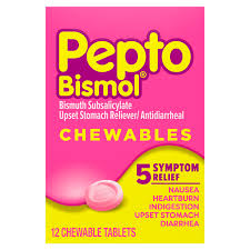 Chewable Tablets Original Pepto