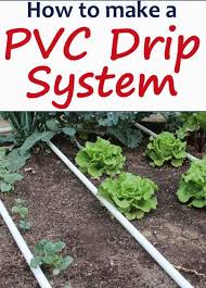 how to make a pvc drip irrigation