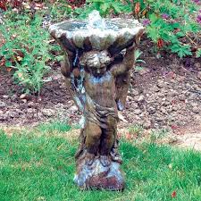 Angel S Stone Fountain Water Feature