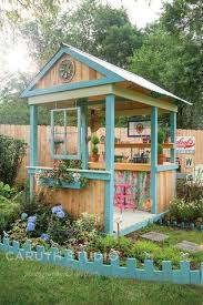 Build An Open Potting Shed