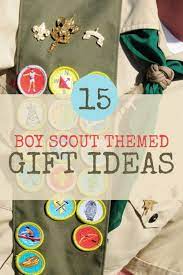 15 great boy scout themed gift ideas