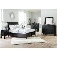 By ermegaon january 4, 2018 198 views. Ashley Braflin 6 Piece Wood Sleigh Bedroom Set In Black Walmart Com Walmart Com