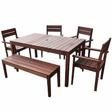 6 Seater Outdoor Dining Table Set