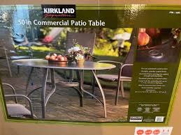 50 Inch Kirkland Patio Table