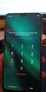 · go to setting and than find fringerprint face and password options, after that go to last option turn on password and find other option and . Oppo K1 Cph1893 Pattern Lock Remove Factory Reset Done Gsm Forums
